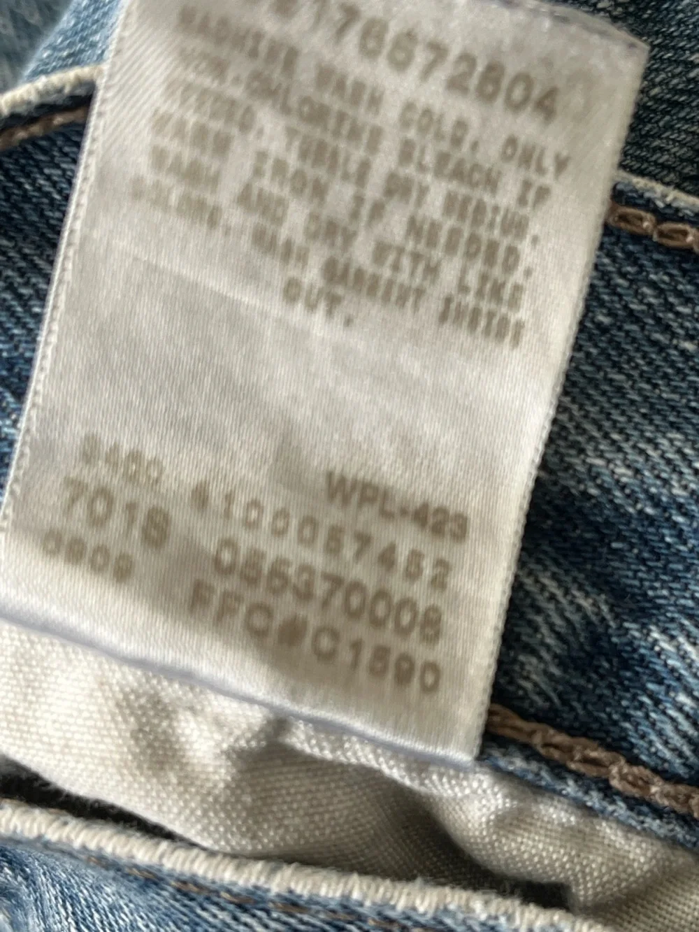 Levi's Men's Light Blue Denim Jeans - Slim Boot 537 Vintage